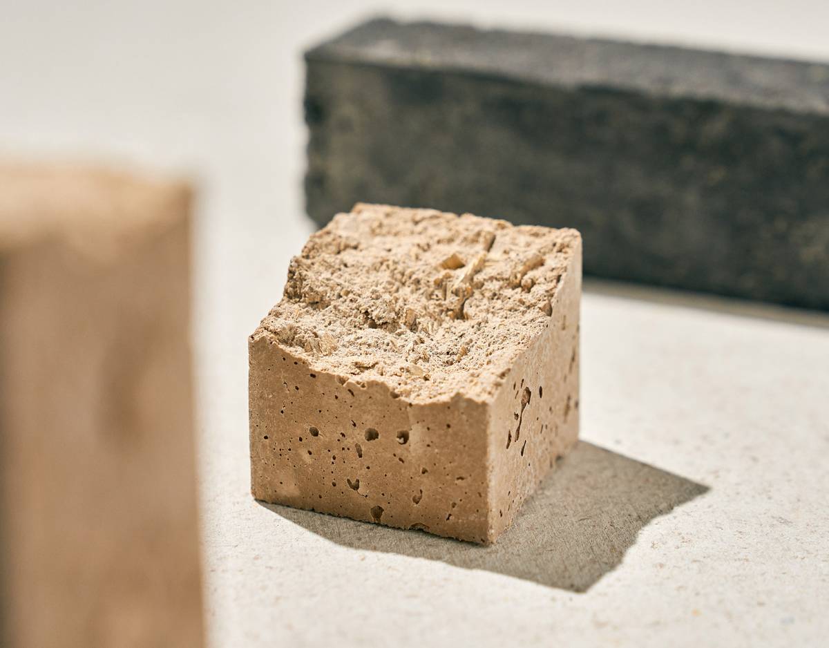 Material samples as small blocks