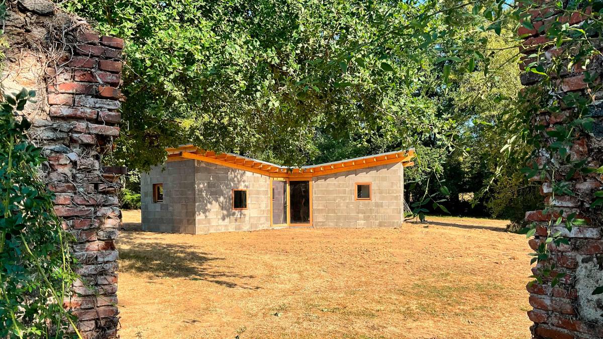 Building at Domaine Boisbuchet